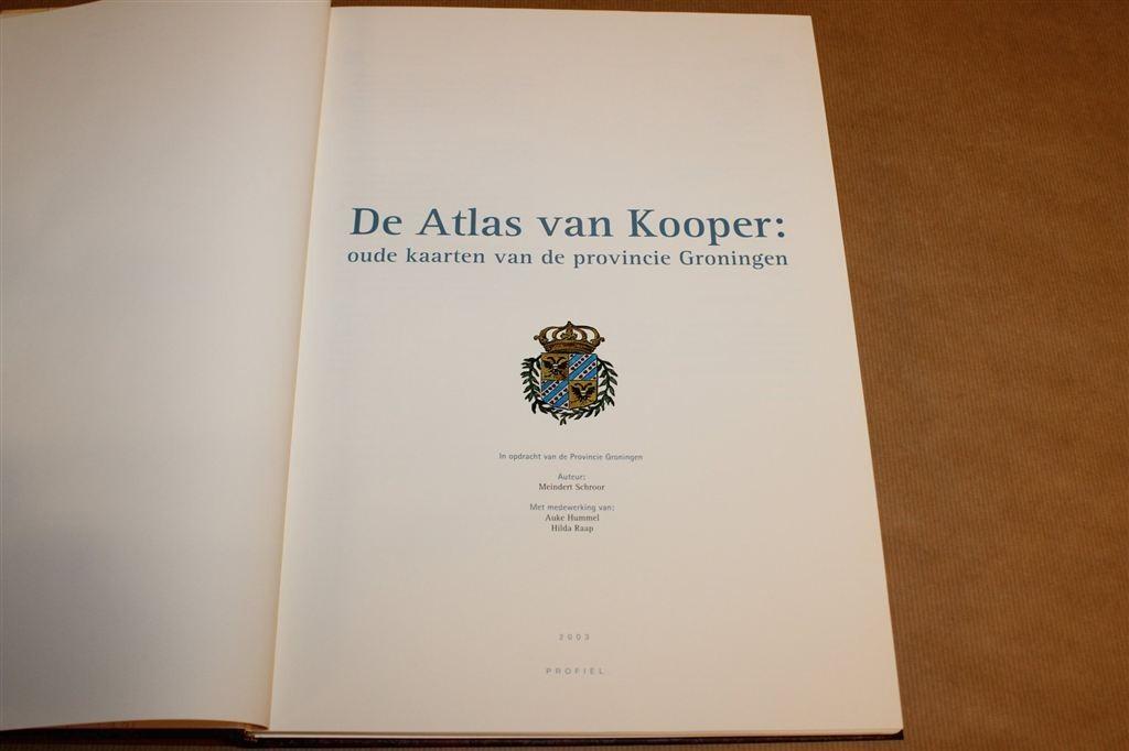 De Atlas van Kooper — Oude Kaarten van Groningen, Ophalen of Verzenden, 1800 tot 2000, Nederland, Landkaart