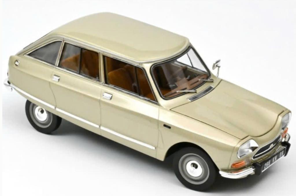 Citroen Ami Super 1973 Tholonet Beige L.E. 1/18 NOREV 181673, Hobby en Vrije tijd, Modelauto's | 1:18, Verzenden, Nieuw, Auto