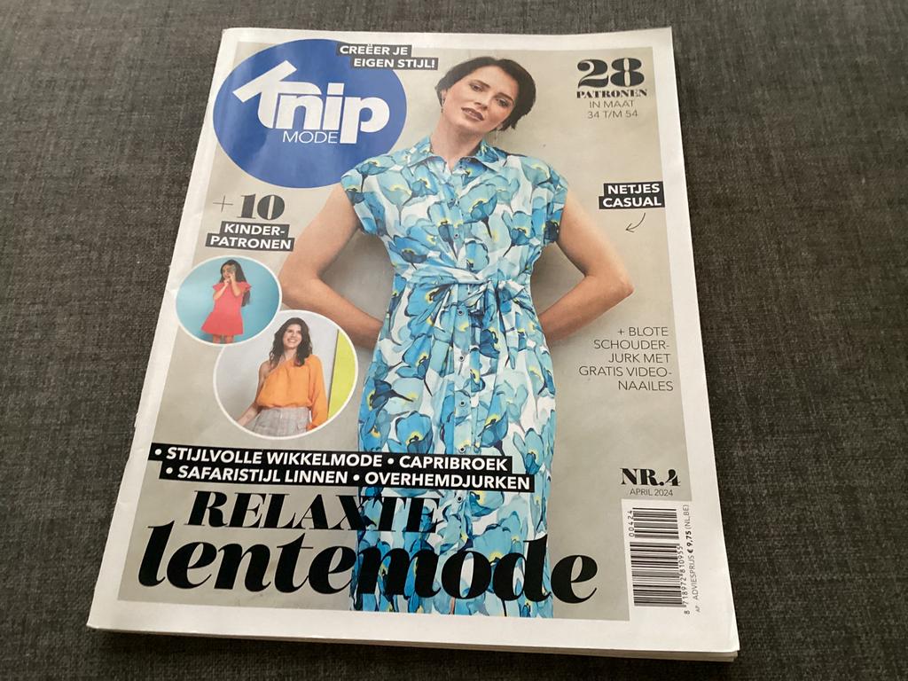 Knipmode 2-4 2024 prijs per stuk, Ophalen of Verzenden, Zo goed als nieuw, Vrouw, Knipmode