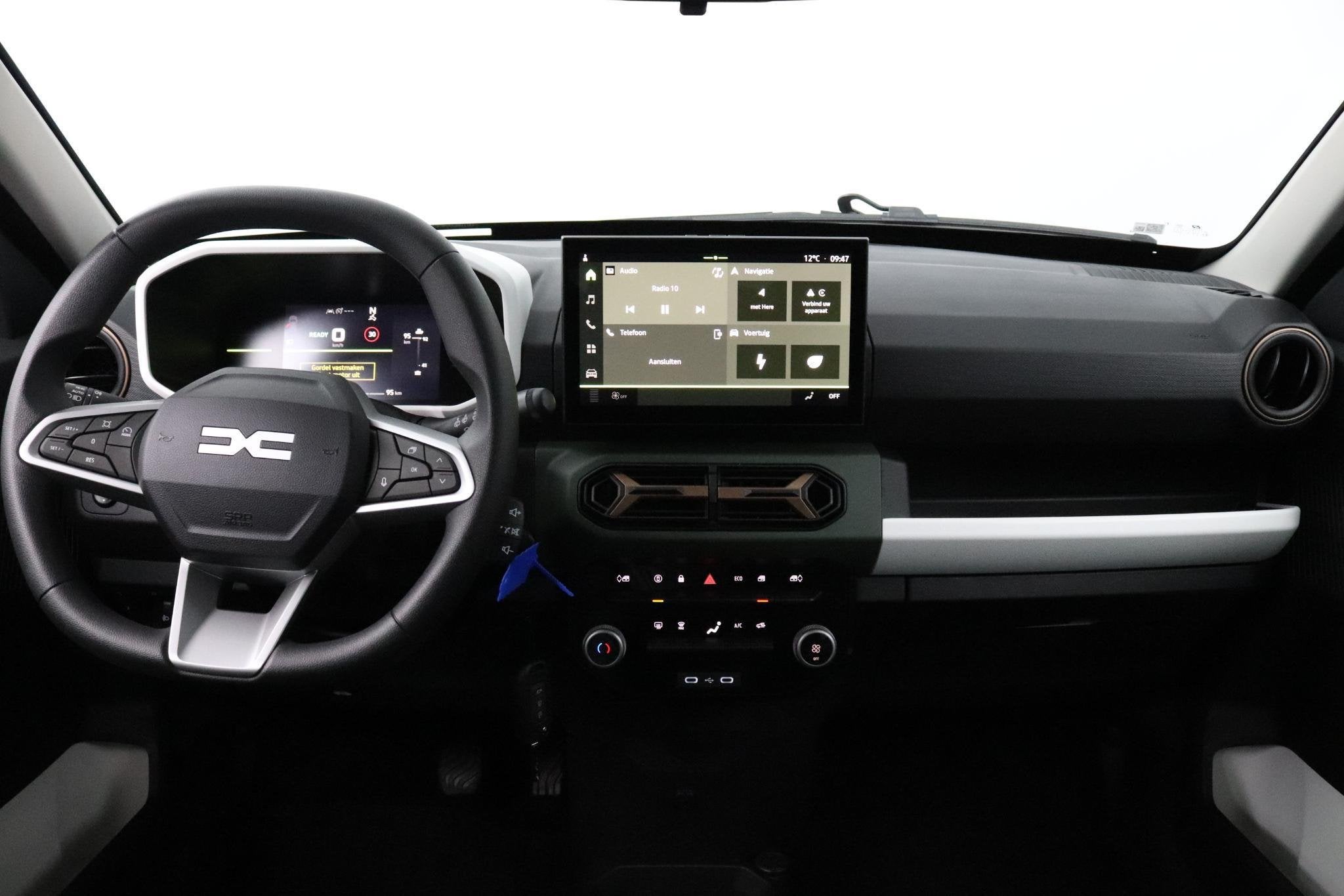Dacia Spring electric 100 Extreme | 3 jaar Fabrieksgarantie, Auto's, 970 kg, Stof, Huisgarantie, Met garantie (alle)