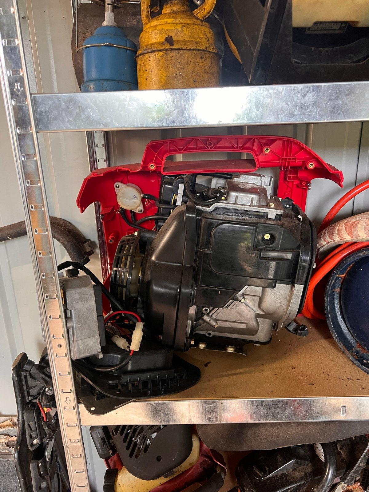4-takt generator - defect, voor onderdelen of reparatie, Ophalen of Verzenden, Gebruikt