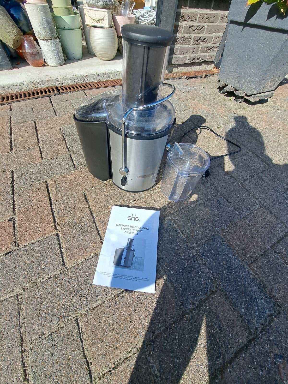 SHG Sapcentrifuge ES 2013.13 - Zo goed als nieuw, Witgoed en Apparatuur, Ophalen of Verzenden, Zo goed als nieuw