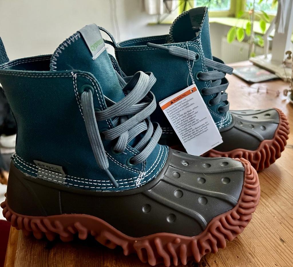Crocs boots, maat 39-40, Kleding | Dames, Schoenen, Blauw, Lage of Enkellaarzen, Nieuw, Ophalen of Verzenden