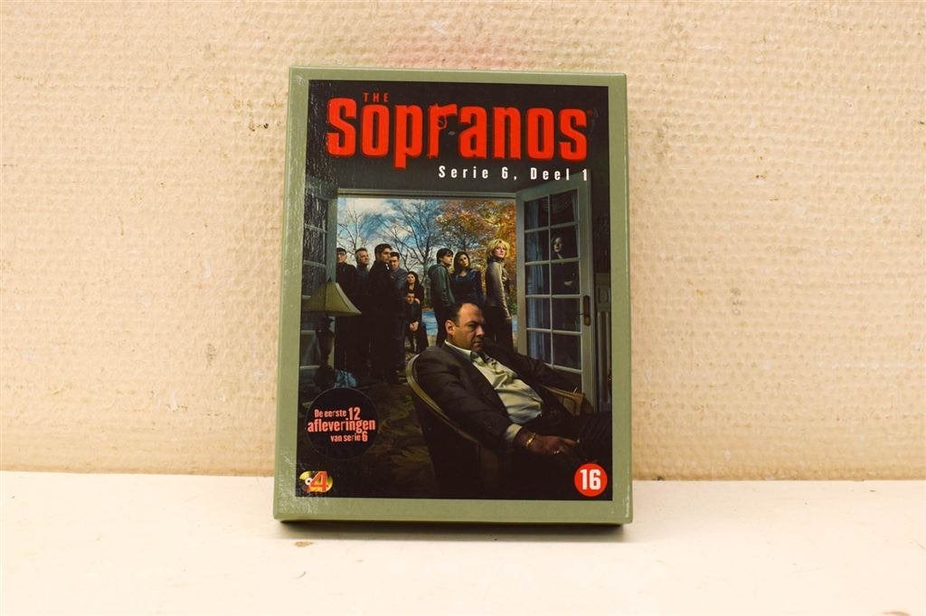 4 dvd box The Sopranos de complete serie 6 deel 1 49472