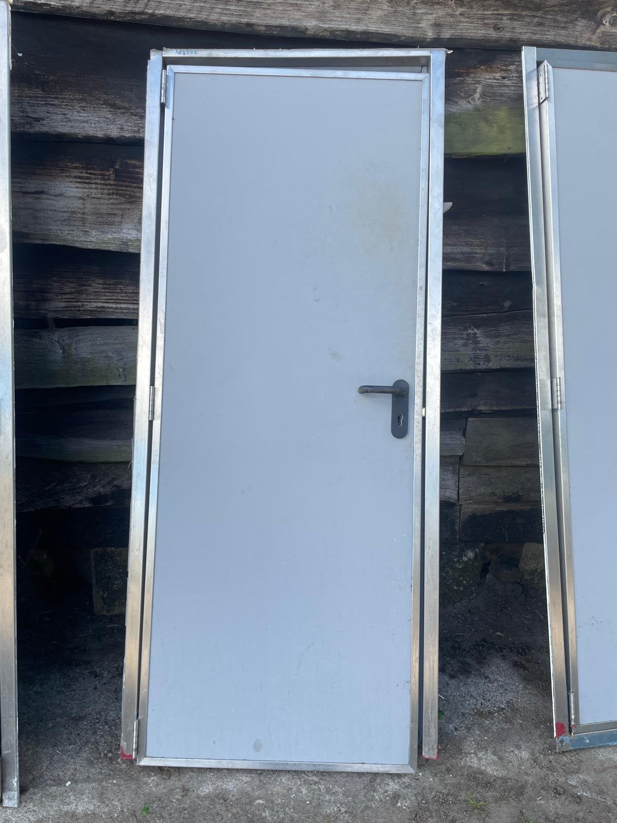 Agridoor loopdeur geisoleerde deur koelceldeur, Raamkozijn, Zo goed als nieuw, Hout, Ophalen