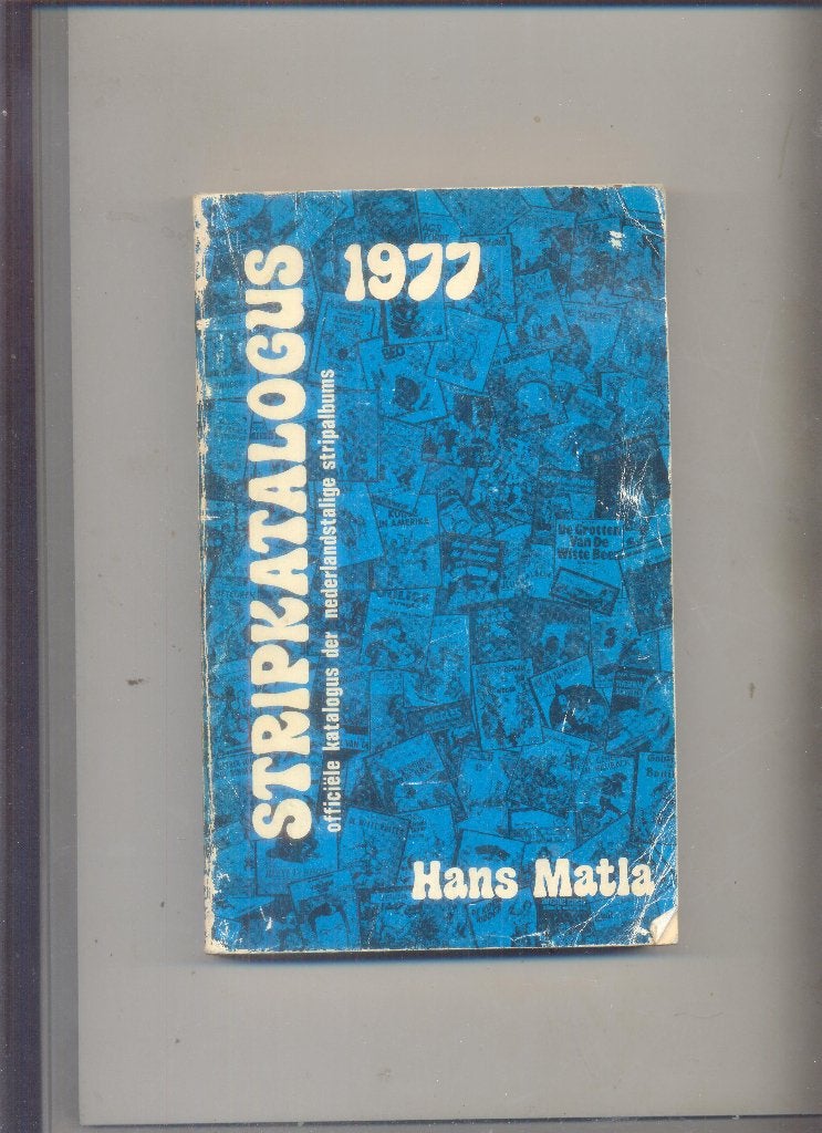 Stripkatalogus 1977 - Hans Matla, Eén stripboek, Verzenden, Gelezen