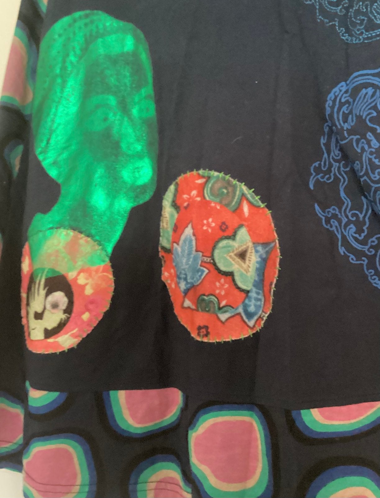 DESiGUAL ROK ,MAAT M ,1x gedragen…SUPERMOOI!!, Kleding | Dames, Rokken, Maat 38/40 (M), Overige kleuren, Ophalen of Verzenden
