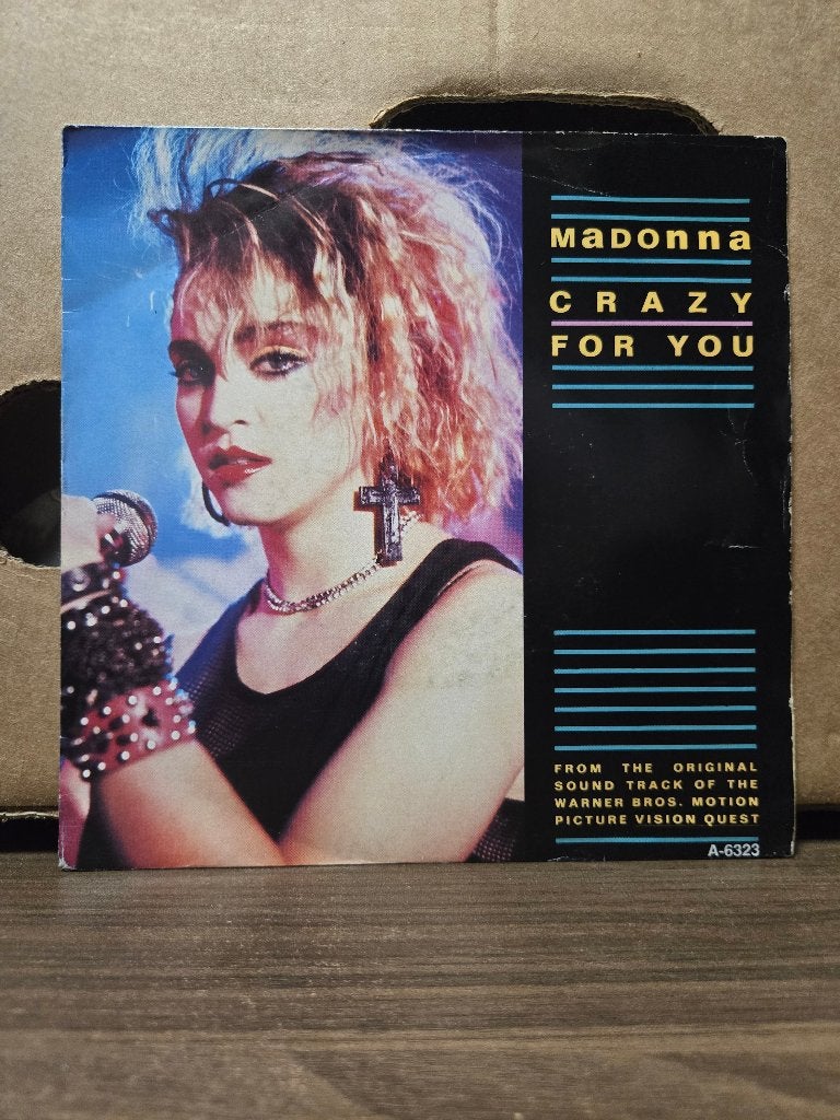 Madonna - Crazy for you, 7 inch, Ophalen of Verzenden, Zo goed als nieuw, Pop