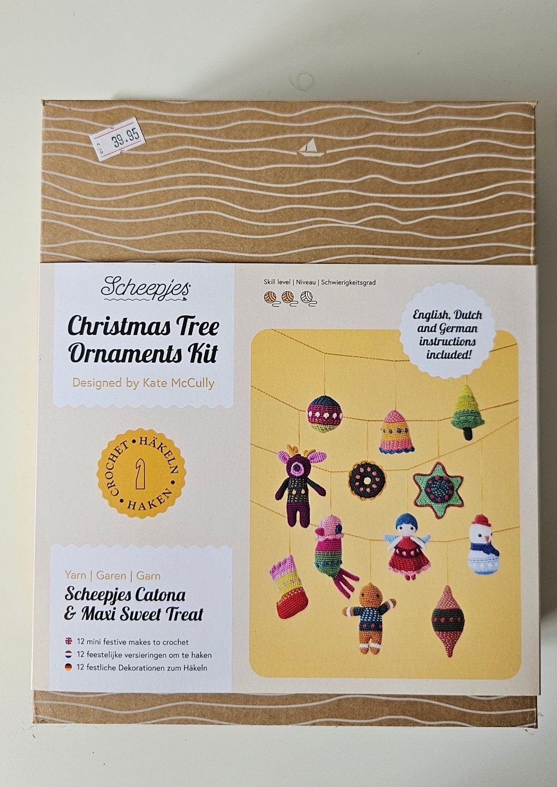 scheepjes kerstboom decoratie haakpakket, Ophalen of Verzenden, Nieuw, Haken, Overige typen