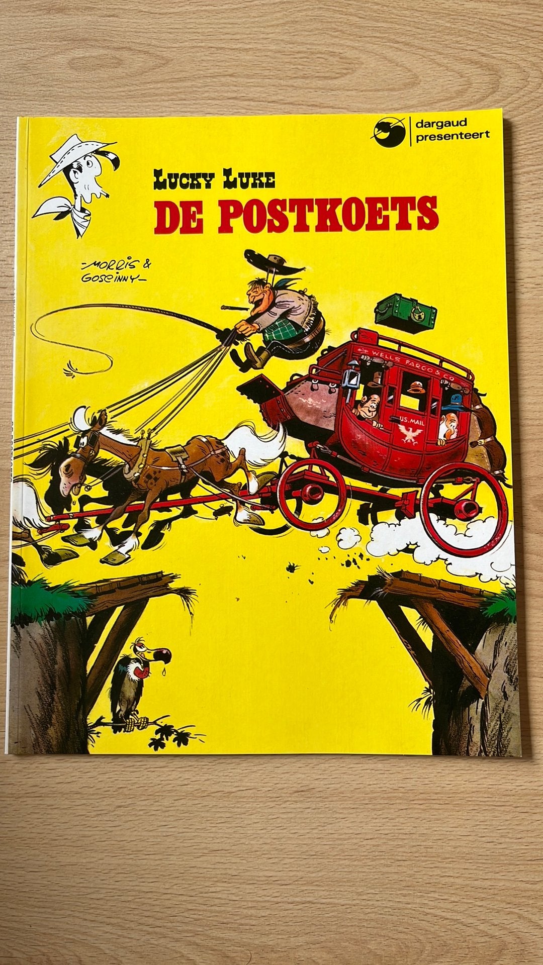 Lucky luke - de postkoets, Eén stripboek, Verzenden, Zo goed als nieuw