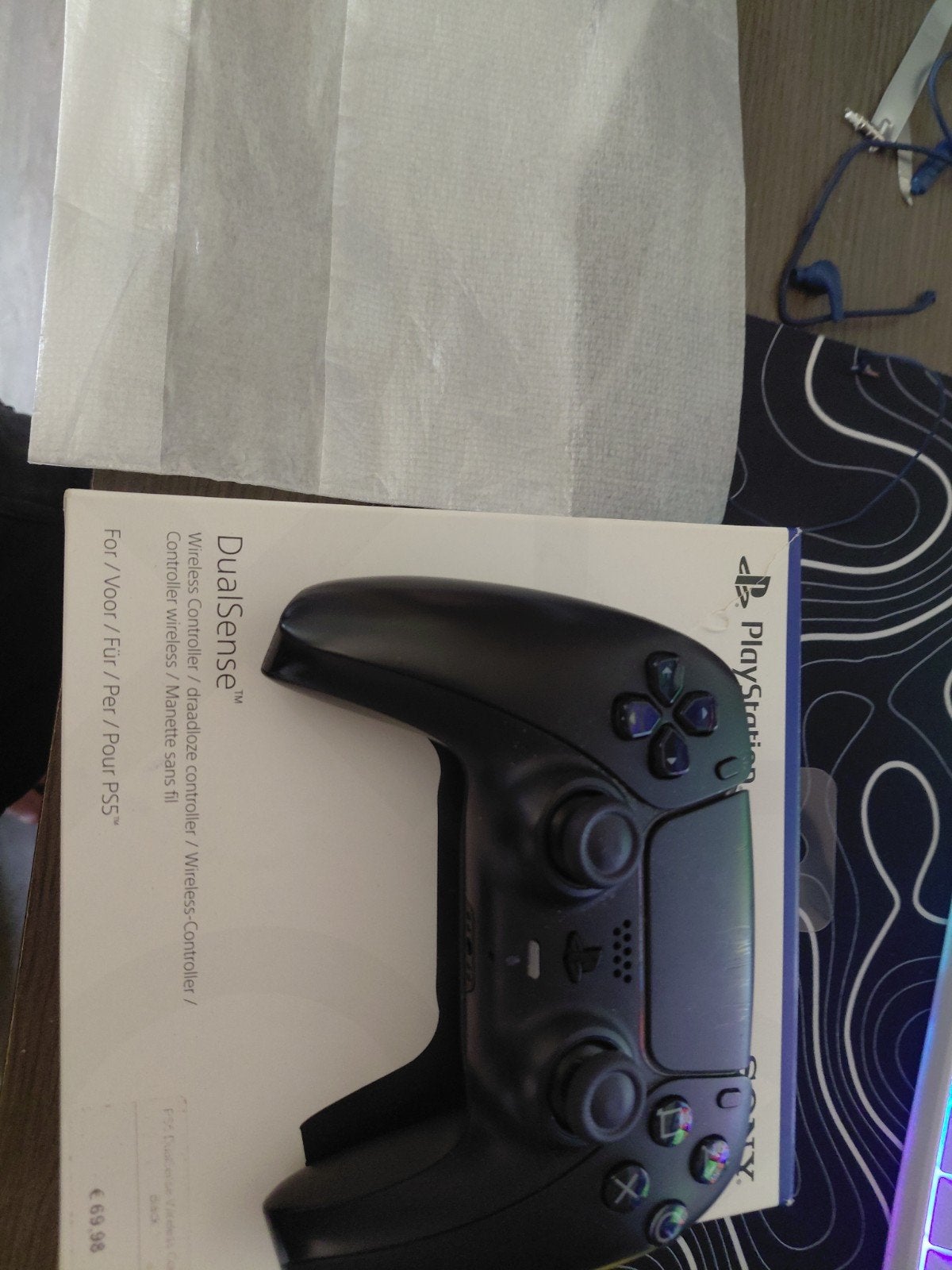 Mooie PS5 DualSense controller met originele doos, Ophalen of Verzenden, Zo goed als nieuw