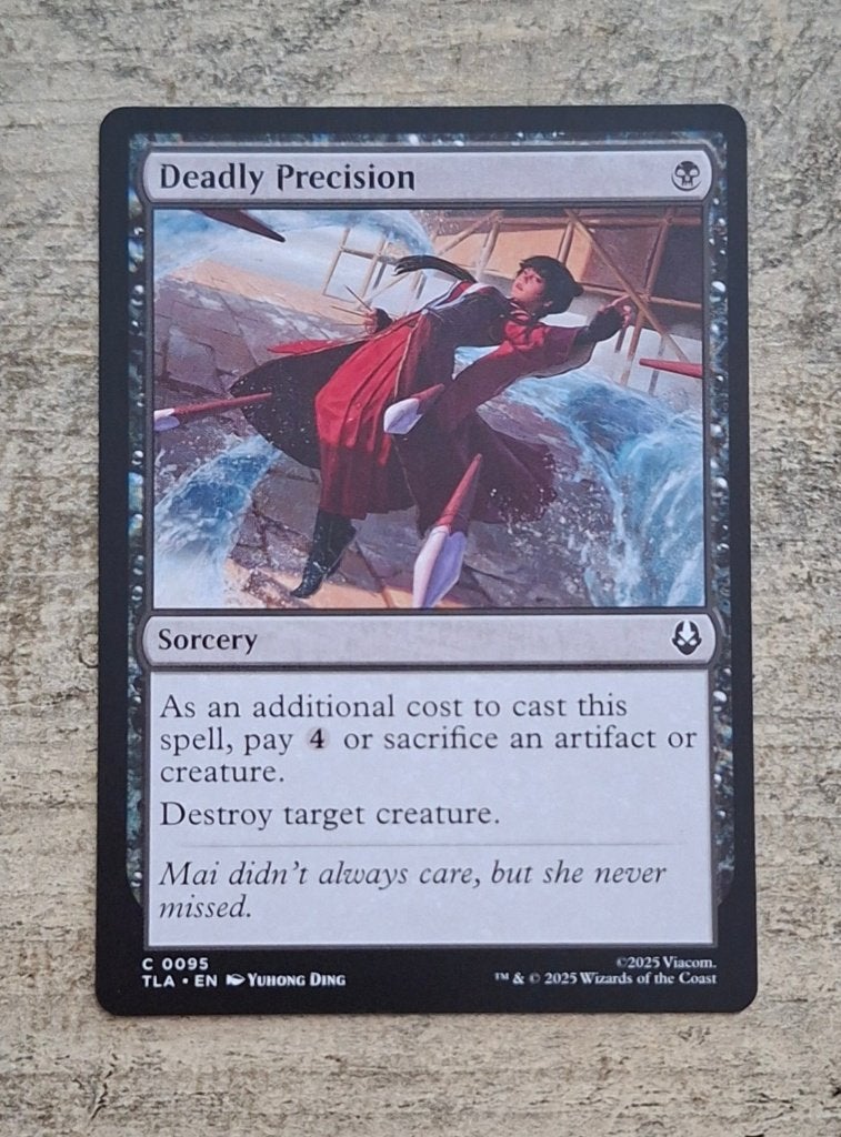 Deadly Precision - Magic the Gathering, Verzenden, Gebruikt, Losse kaart
