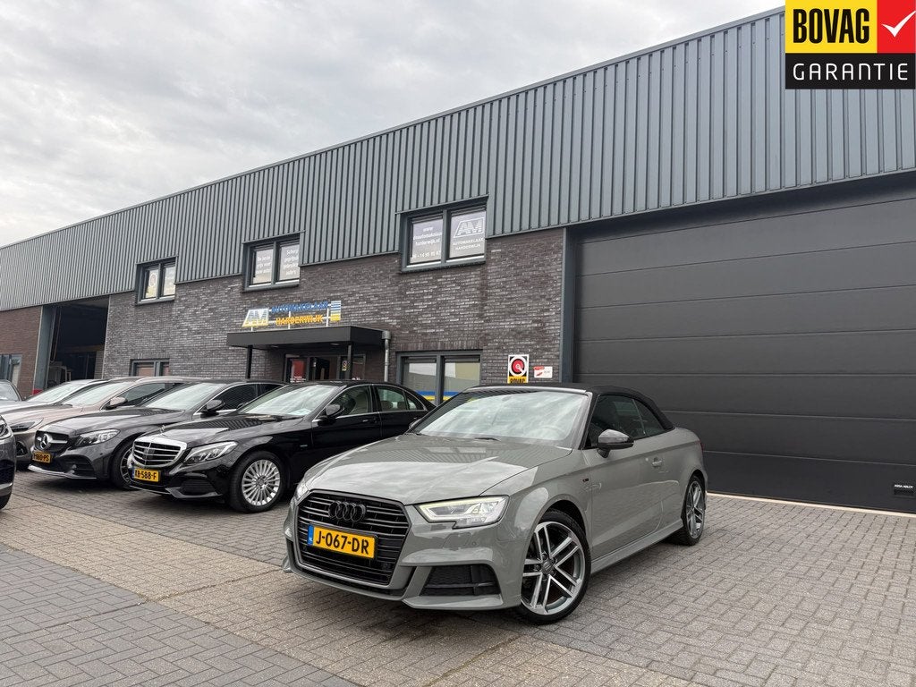 Audi A3 Cabriolet 35 TFSI CoD Sport S Line Edition | 2E EIGE, Auto's, Audi, 4 cilinders, 4 stoelen, Leder en Stof, 1500 kg