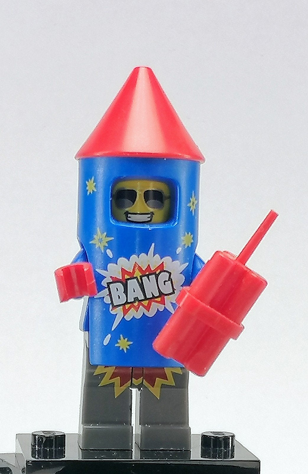 Lego minifiguur BOEM! € 2,50, Kinderen en Baby's, Speelgoed | Duplo en Lego, Ophalen of Verzenden, Zo goed als nieuw, Minifiguur