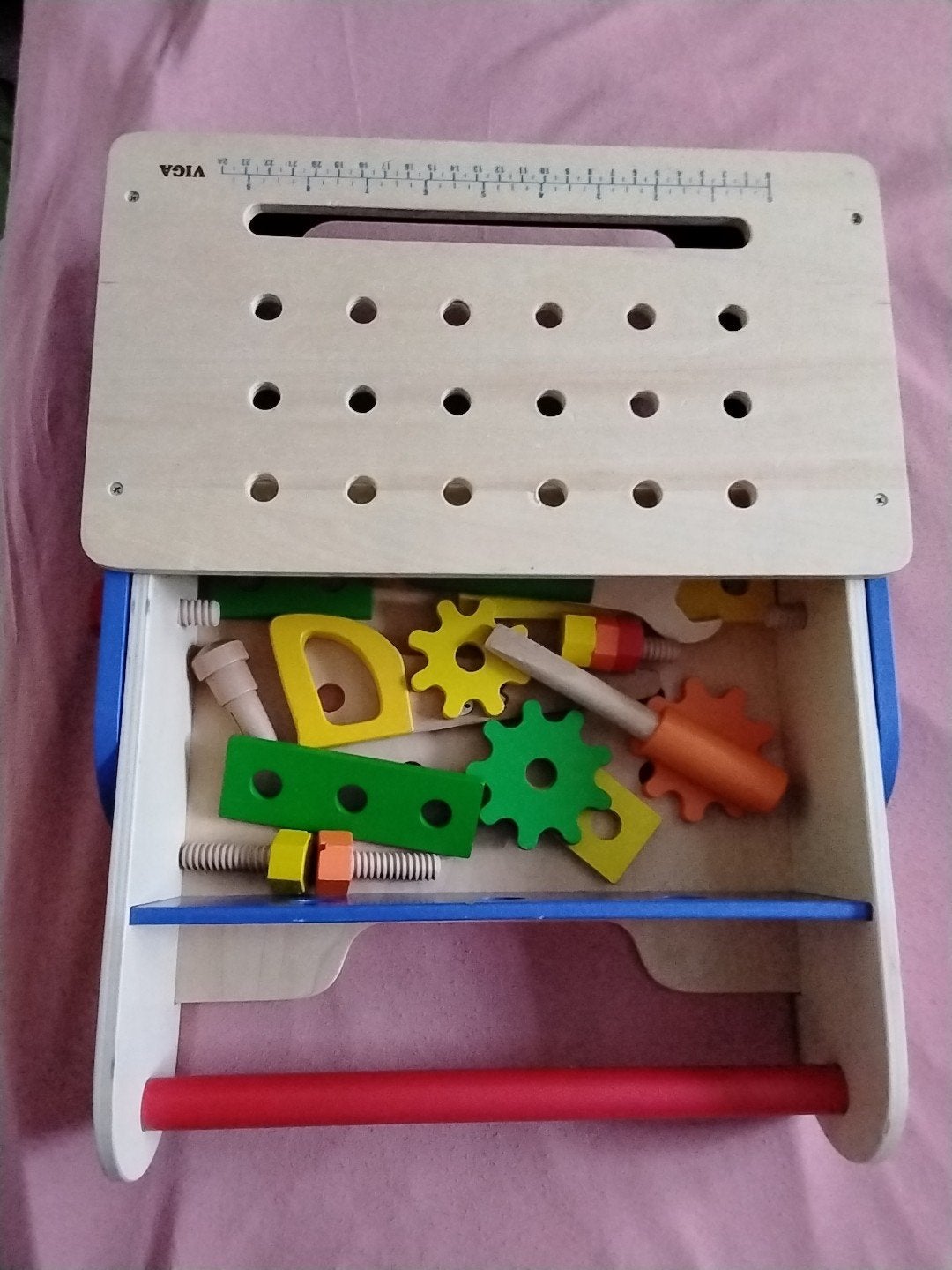 mini werkbankje voor de kleine klusser, Kinderen en Baby's, Ophalen, Zo goed als nieuw