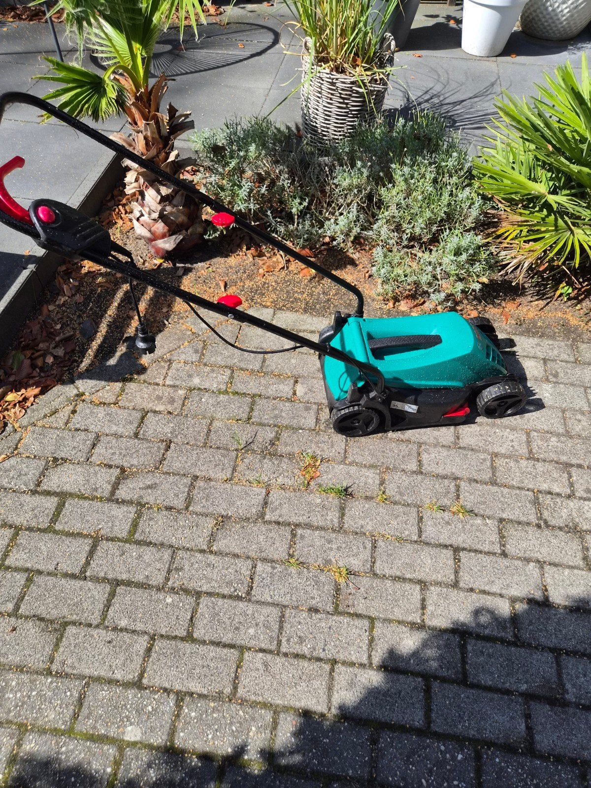 bosch rotak 320 er Electrische grasmachine incl opvangbak, Ophalen, Gebruikt