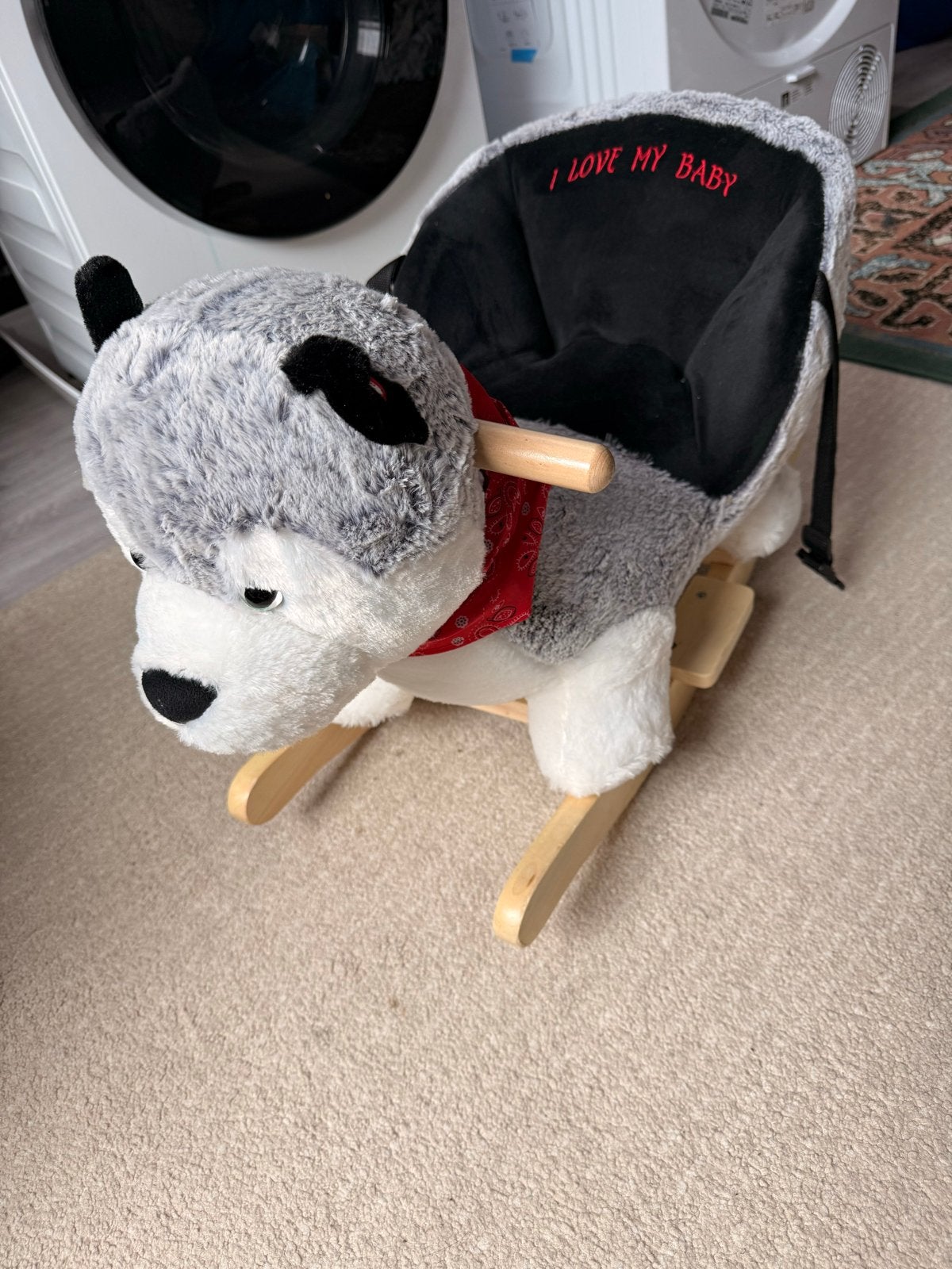 Hobbeldier husky nieuw, Ophalen, Gebruikt, Jongen of Meisje