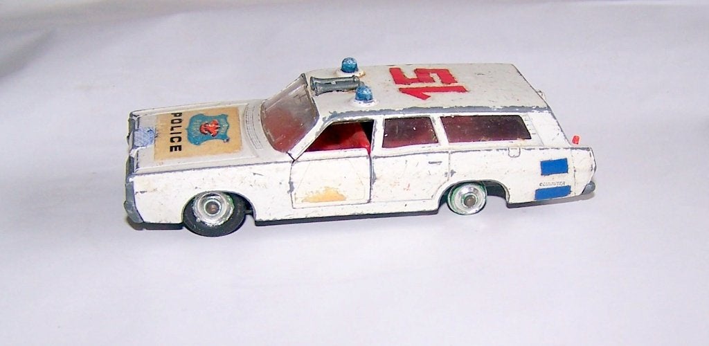 Zeldzame vintage Matchbox King-Size Mercury Police Car., Ophalen of Verzenden, Gebruikt, Auto, Matchbox