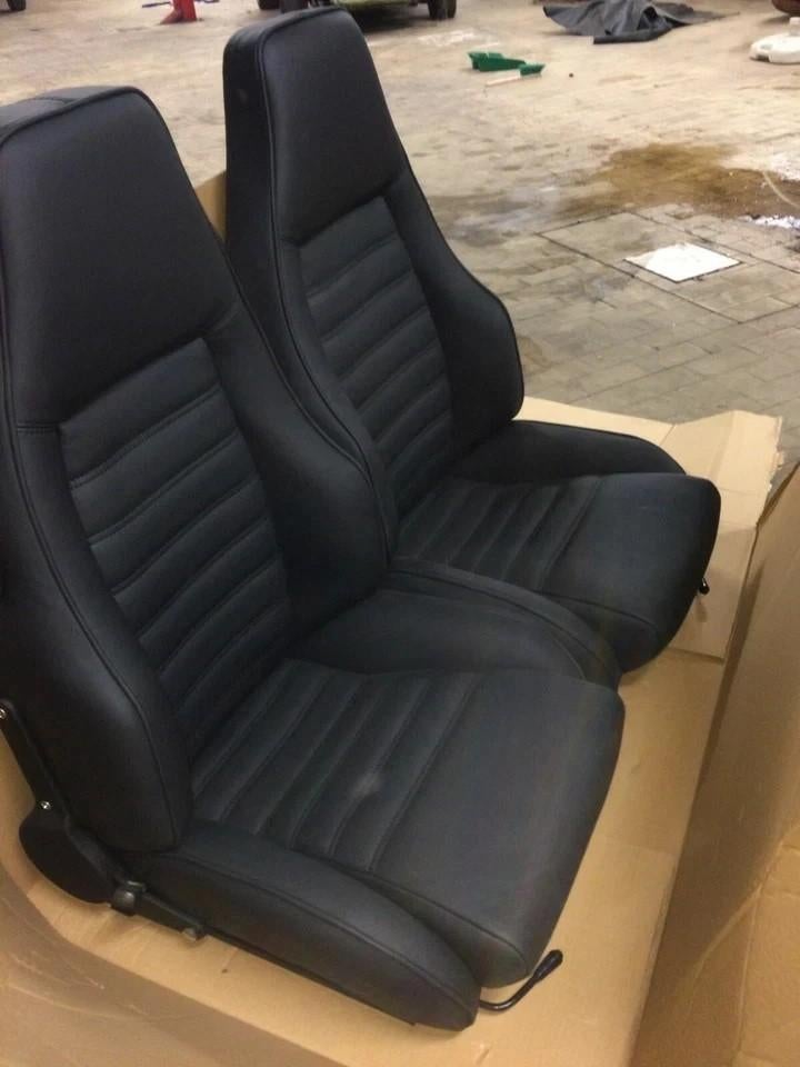 Porsche 930 Turbo Recaro stoelen set vanaf 1975, Ophalen, Gereviseerd, Porsche