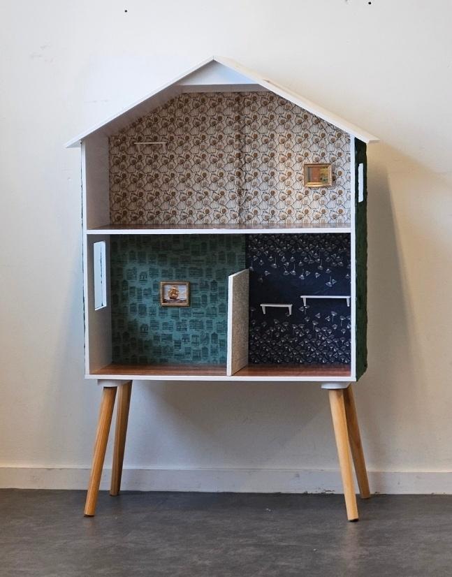 Mooi poppenhuis, Ophalen, Zo goed als nieuw, Poppenhuis