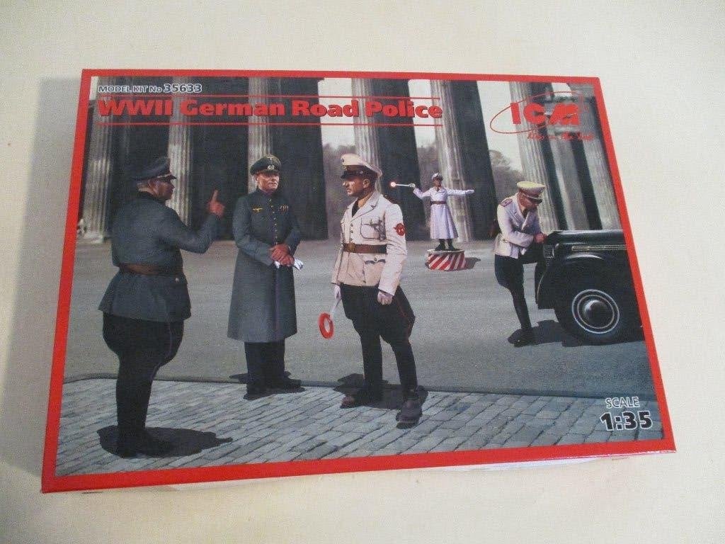 ICM WWII german road police, Ophalen of Verzenden, Nieuw, 1:35 tot 1:50, Figuur of Figuren