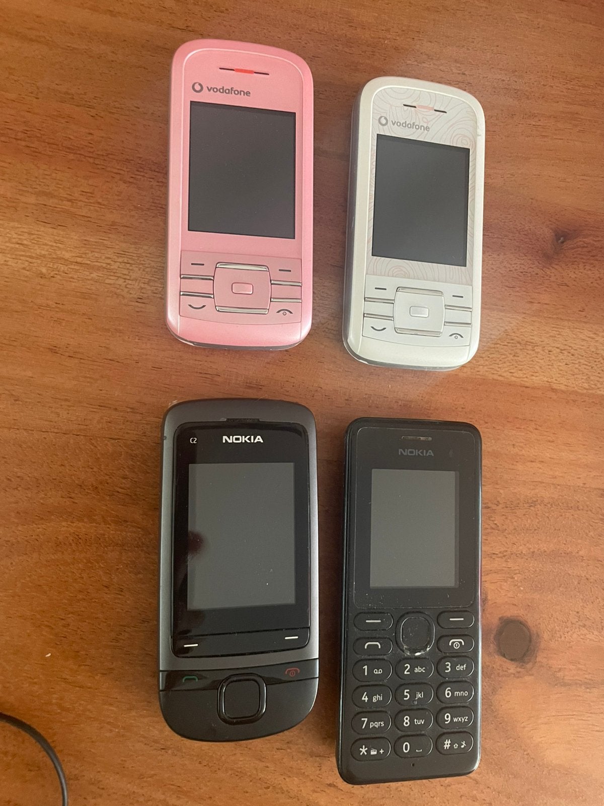 4 vintage nokia telefoons, Ophalen of Verzenden, Zo goed als nieuw, Geen camera