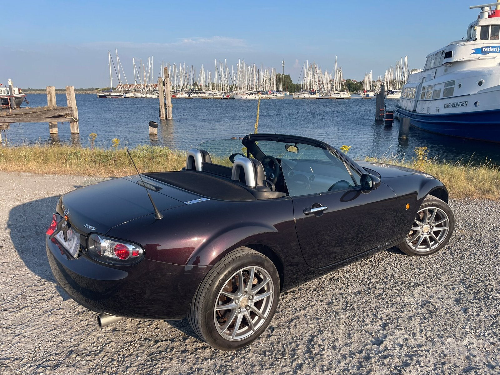 Zeer speciale MX5 (zie omschrijving), Beige, Cabriolet, 1055 kg, Leder