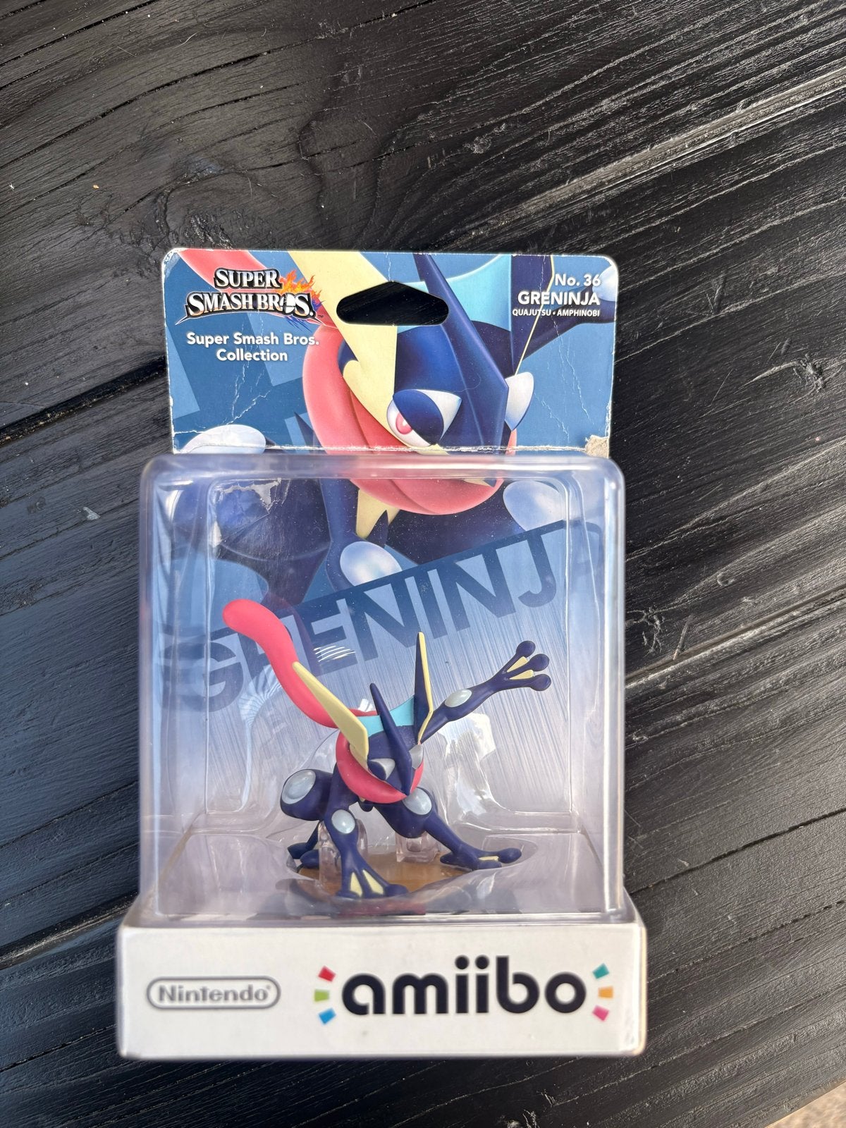 Nintendo amiibo Greninja Super Smash Bros. Collection, Ophalen of Verzenden, Nintendo, Nieuw