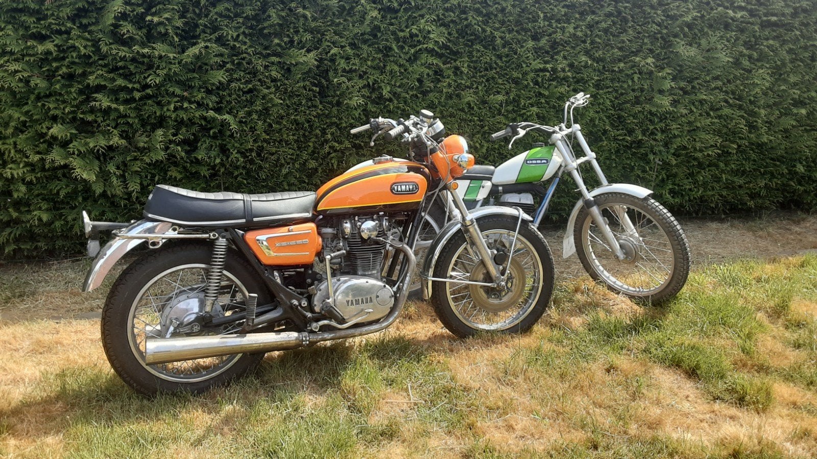 Yamaha xs2 650 ossa mick andrews 250 project, Motoren