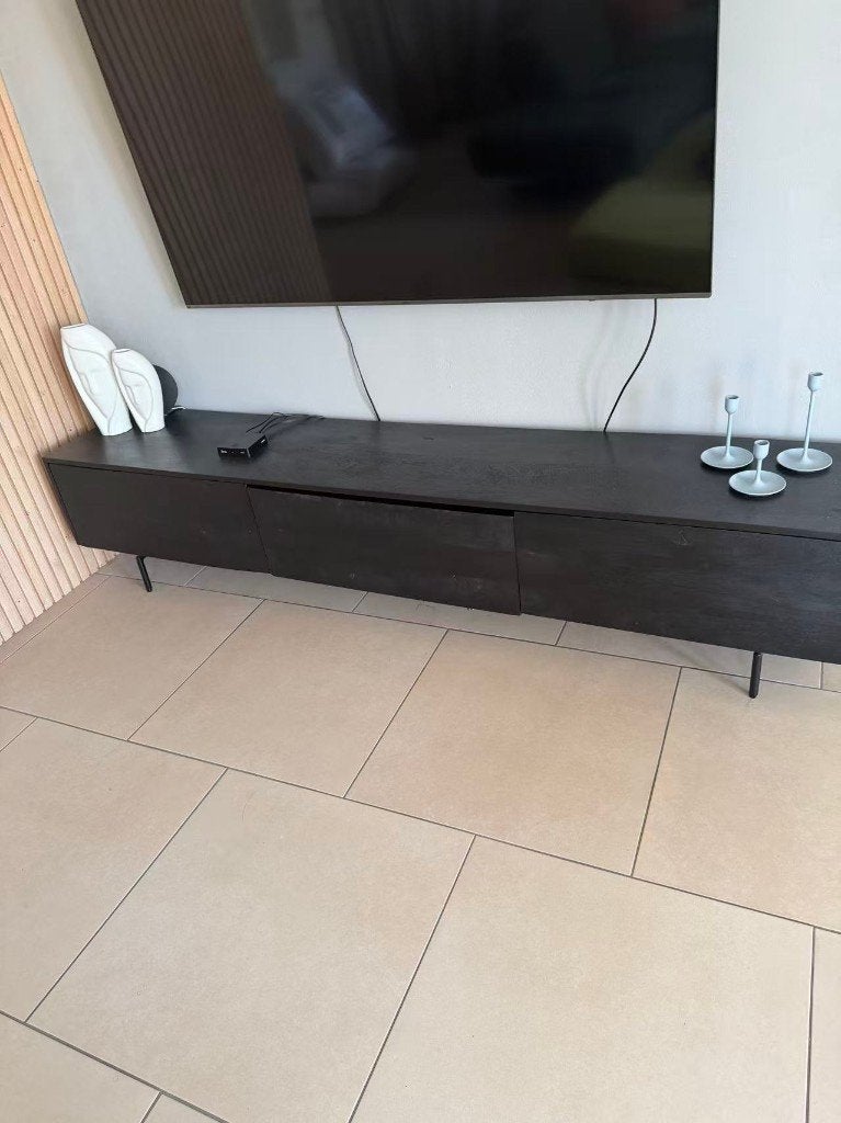 Gratis ophaal tv meubel, Huis en Inrichting, Kasten | Televisiemeubels, Ophalen, Gebruikt, Eikenhout, 200 cm of meer