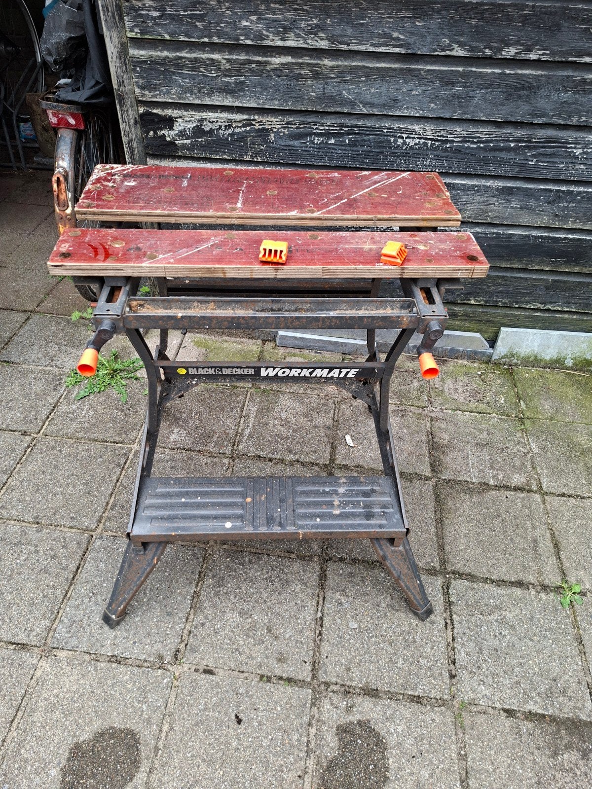 WORKMATE 800 Black en Decker, Doe-het-zelf en Verbouw, Ophalen, Gebruikt