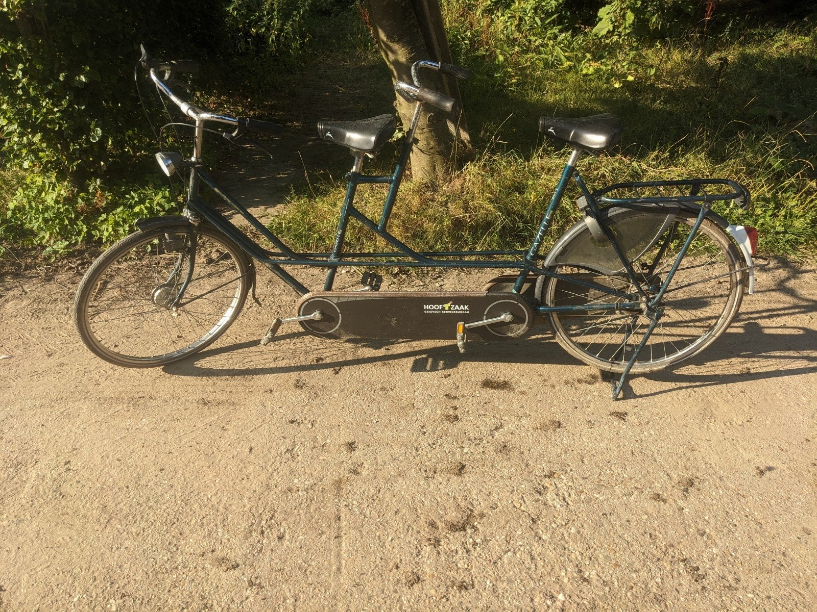 Gazelle Tandem, Fietsen en Brommers, Fietsen | Tandems, Ophalen, Minder dan 10 versnellingen, Gebruikt, Gazelle