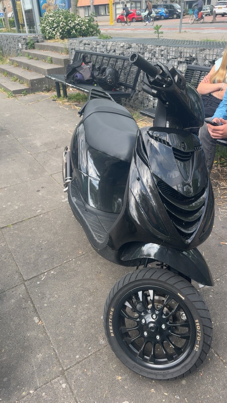 Piaggio zip 70cc, Ophalen