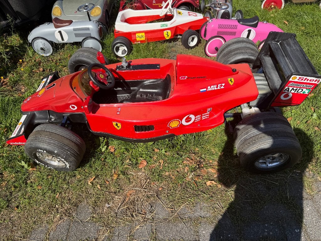 trapauto ferrari peg. perego F1 188x88cm van toystoys, Ophalen of Verzenden