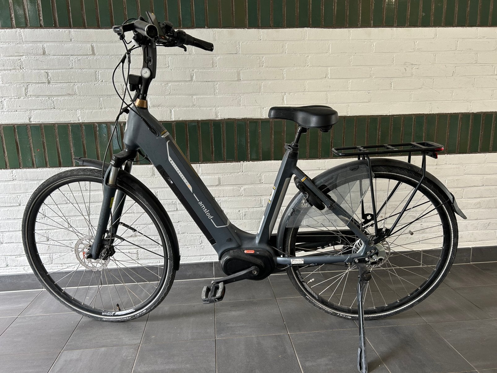 Amslod elektrische fiets, kapotte motor!, Fietsen en Brommers, Elektrische fietsen, Ophalen, Zo goed als nieuw, Overige merken