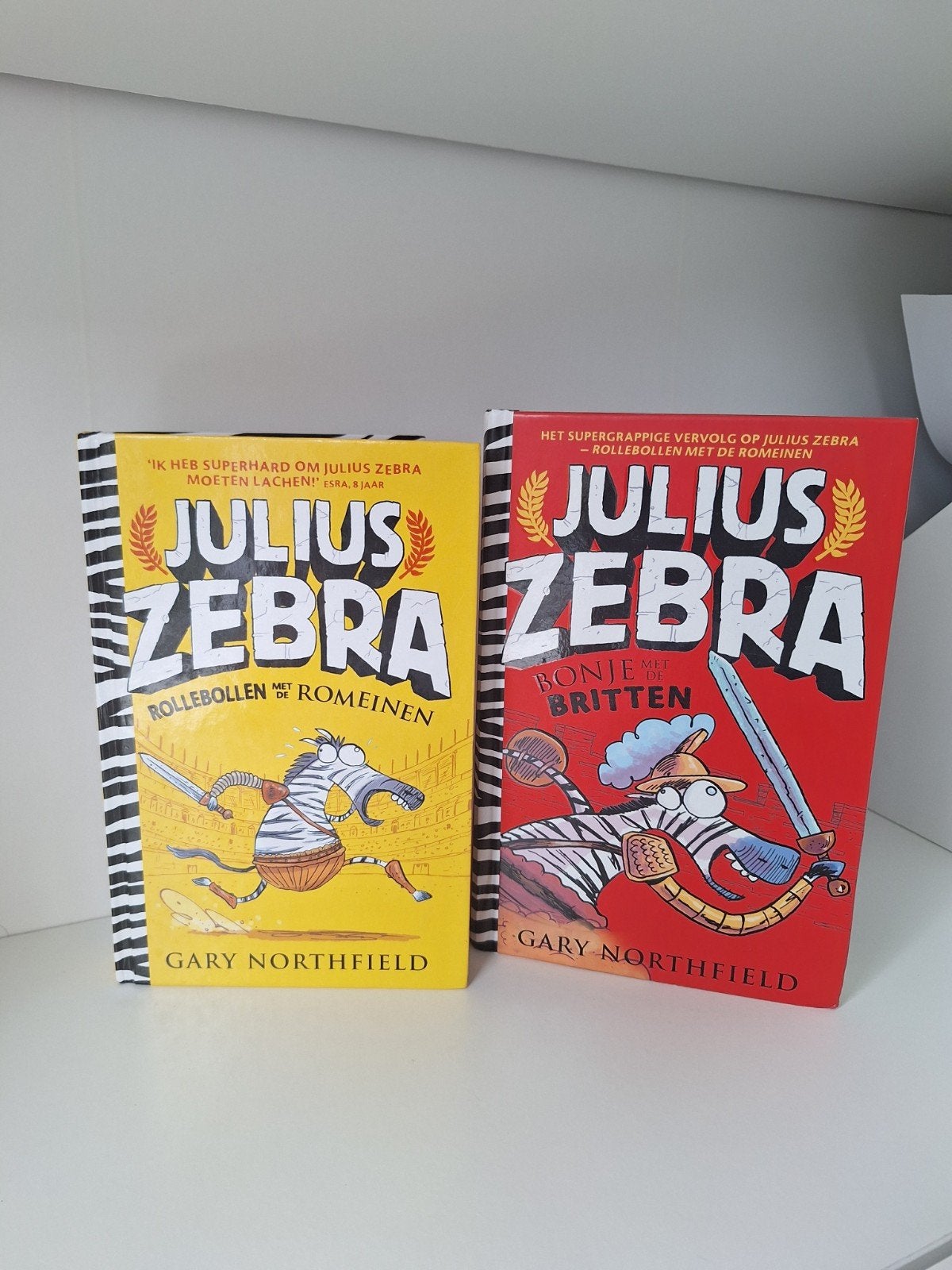 2 Julius Zebra boeken, Ophalen of Verzenden, Zo goed als nieuw, Northfield, Verhalen