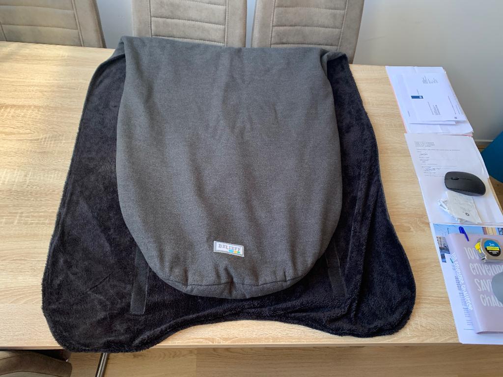 Belieff Cozy deken met voetenzak maat XL, Ophalen of Verzenden, Zo goed als nieuw