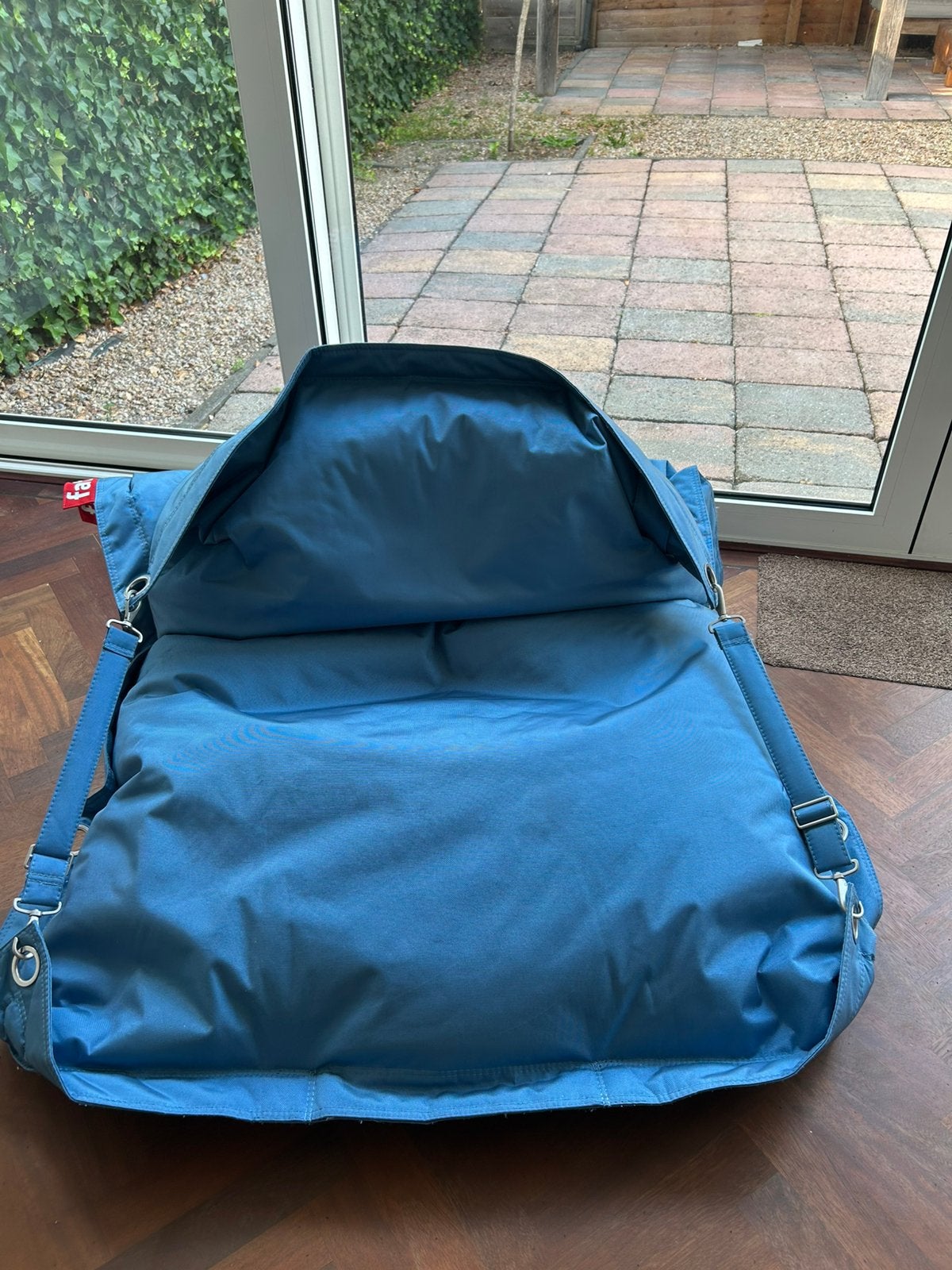 Zitzak, Fatboy, Ophalen, Zo goed als nieuw, Blauw