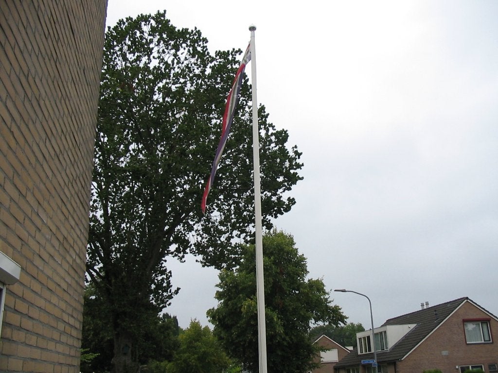 Te koop polyster vlagemast ral 2010, Ophalen, Nieuw