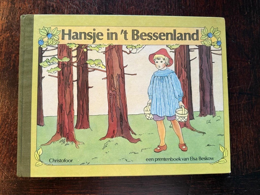 Drie kinderboeken Elsa Beskow, Ophalen of Verzenden, Gelezen, Fictie algemeen