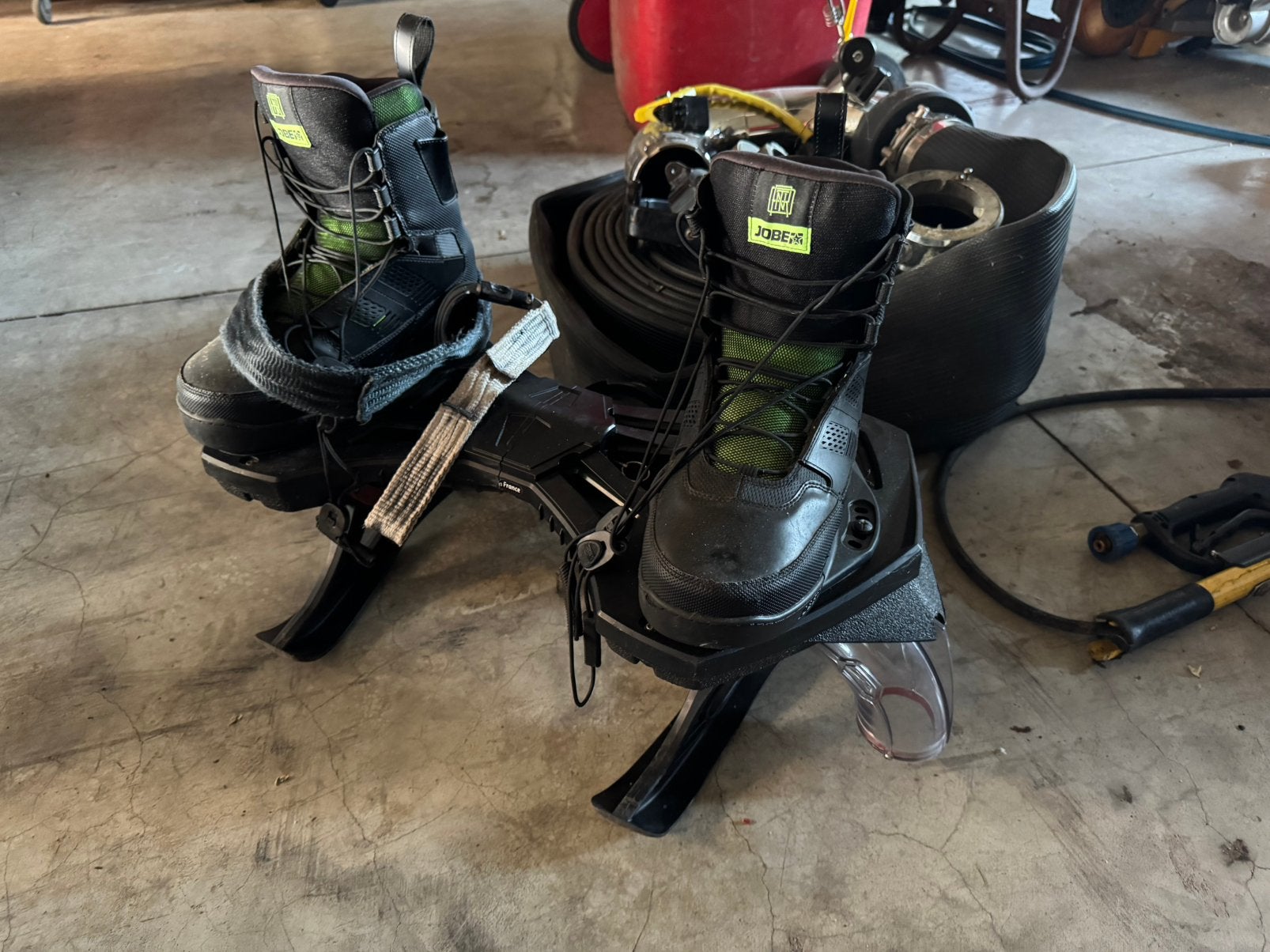 Flyboard pro zapata EMK complete set, Ophalen, Zo goed als nieuw