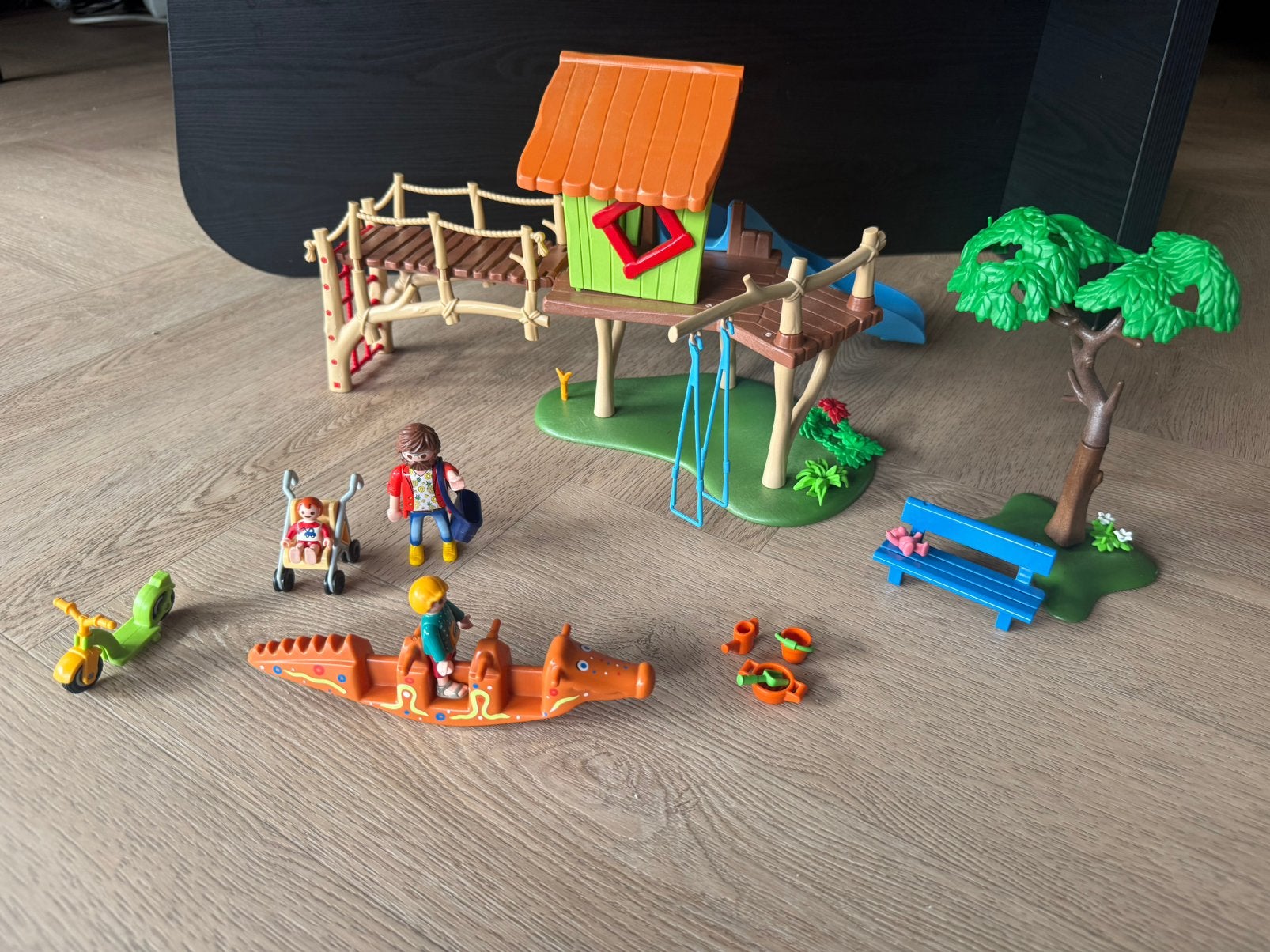 Leuke Playmobil Speeltuin / Boomhut, Ophalen, Zo goed als nieuw
