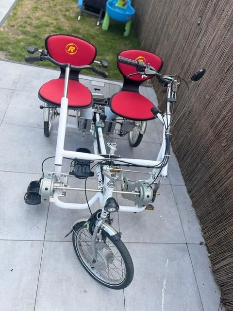 Electrische Duofiets Van raam Fun to Go, Fietsen en Brommers, Fietsen | Driewielfietsen, Ophalen of Verzenden, Gebruikt