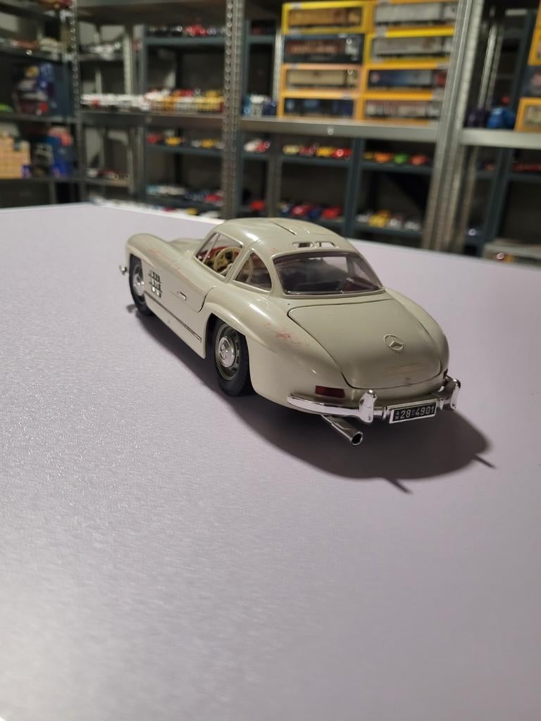 Mercedes 300slr, Auto, Burago, Burago, Ophalen of Verzenden