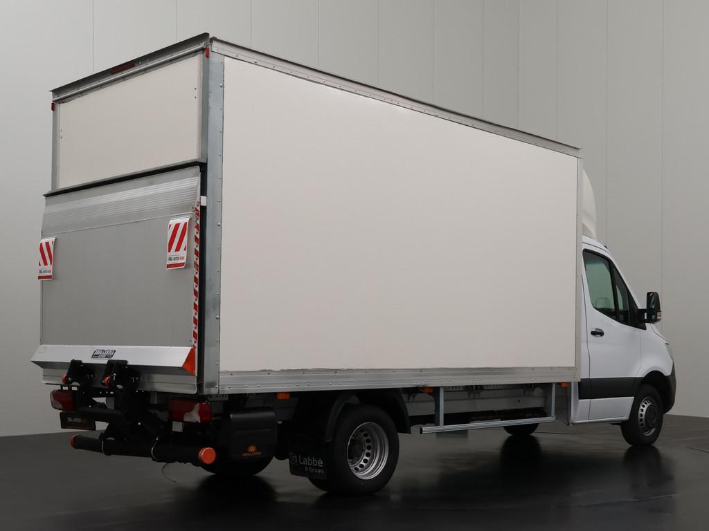 Mercedes-Benz Sprinter 515CDI 9G-Tronic Automaat Bakwagen+La, Auto's, Gebruikt, Euro 6, Wit, Mercedes-Benz