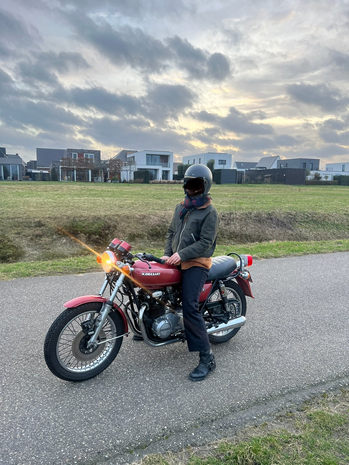 Kawasaki kz 400, Ophalen, Gebruikt