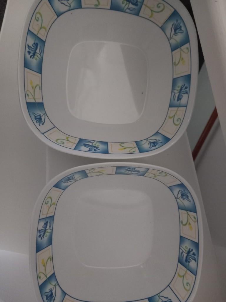 Twee mooie schalen voor op de camping, kamperen of thuis, Overige materialen, Gebruikt, Ophalen of Verzenden, Schaal of Schalen