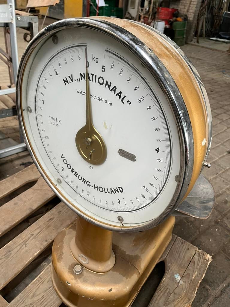 Weegschaal national 5kg, Ophalen of Verzenden, Gebruikt, Analoog, Minder dan 10 kg