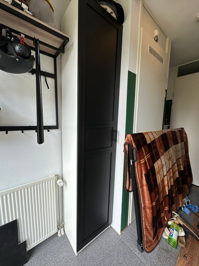 IKEA PAX kledingkast 50x58x236 cm met deur en schoenenrekken, Ophalen, 200 cm of meer, 50 tot 100 cm, 50 tot 75 cm