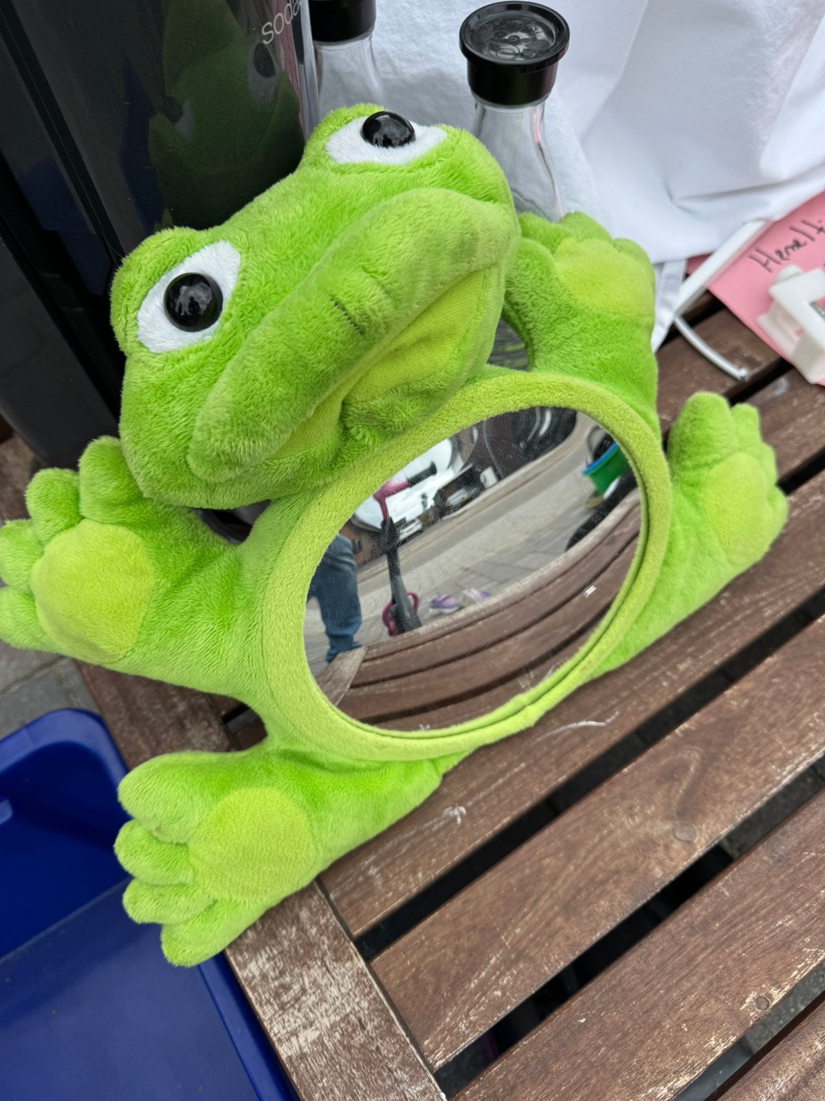 Maxi-Cosi Achteruitkijkspiegel / Kikker, Ophalen, Autogordel, Zo goed als nieuw, 0 t/m 13 kg